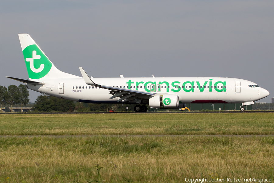 Transavia Boeing 737-8K2 (PH-HSK) | Photo 82973