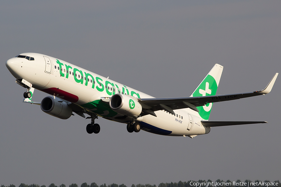 Transavia Boeing 737-8K2 (PH-HSK) | Photo 83050