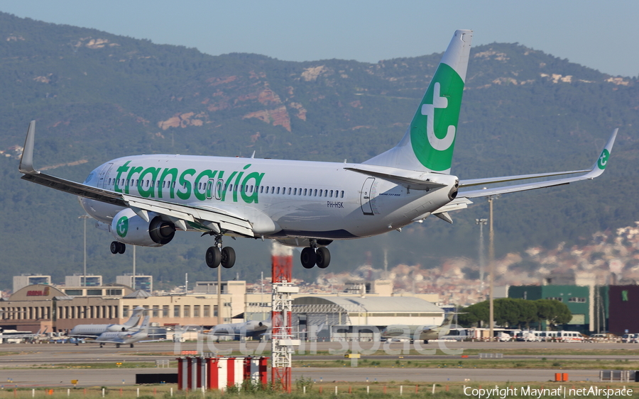 Transavia Boeing 737-8K2 (PH-HSK) | Photo 338033