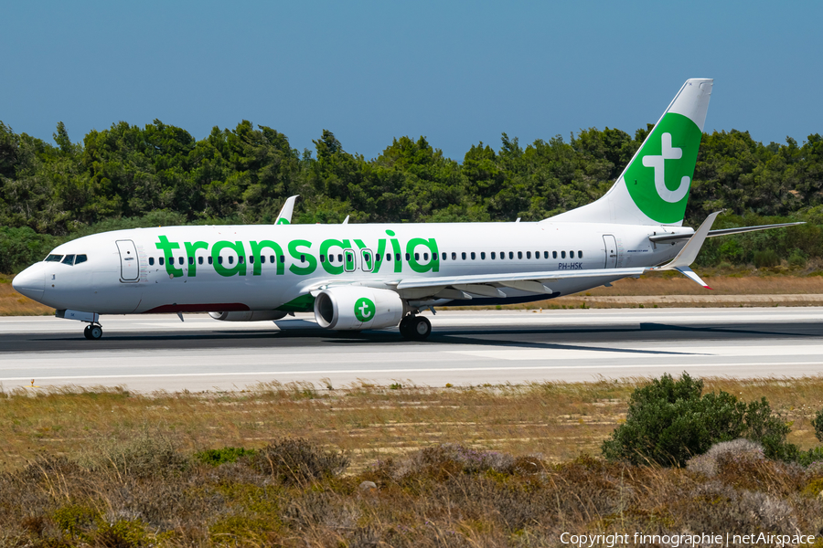 Transavia Boeing 737-8K2 (PH-HSK) | Photo 579863