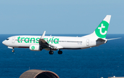 Transavia Boeing 737-8K2 (PH-HSK) at  Gran Canaria, Spain