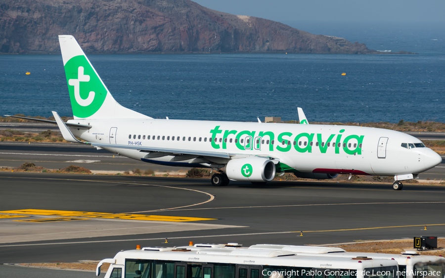 Transavia Boeing 737-8K2 (PH-HSK) | Photo 334541