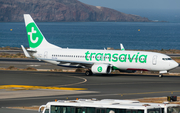 Transavia Boeing 737-8K2 (PH-HSK) at  Gran Canaria, Spain