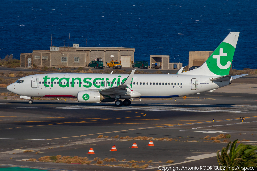 Transavia Boeing 737-8K2 (PH-HSK) | Photo 463222