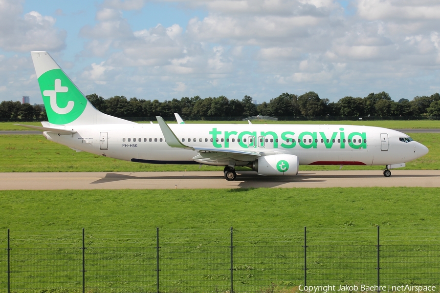 Transavia Boeing 737-8K2 (PH-HSK) | Photo 140918