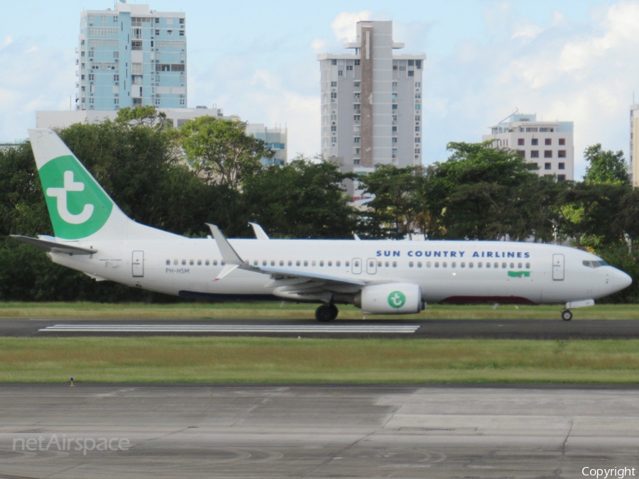 Sun Country Airlines (Transavia) Boeing 737-8K2 (PH-HSM) | Photo 368313