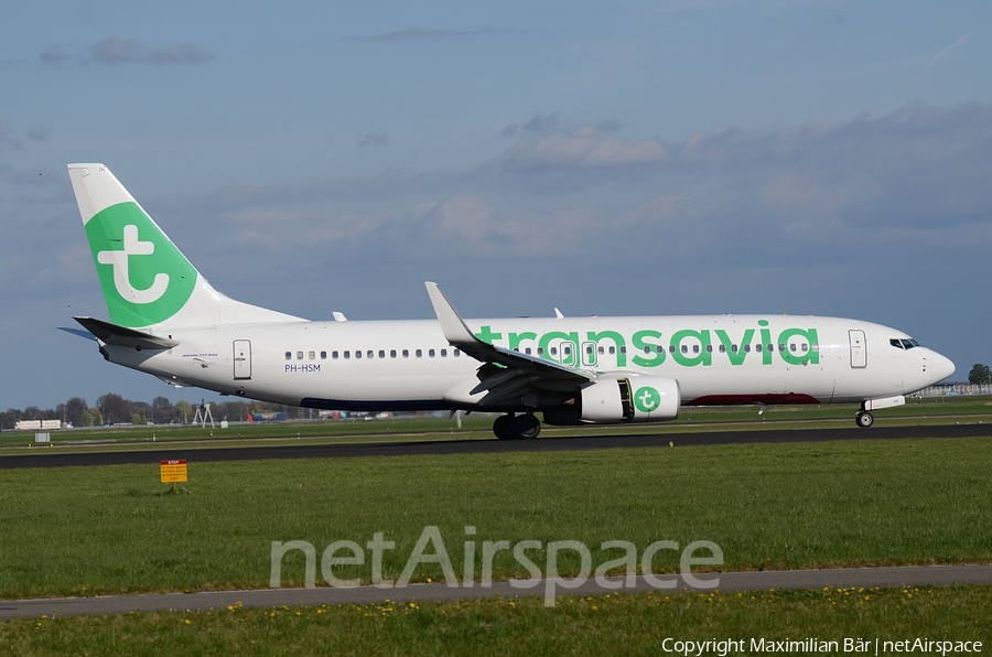 Transavia Boeing 737-8K2 (PH-HSM) | Photo 165473