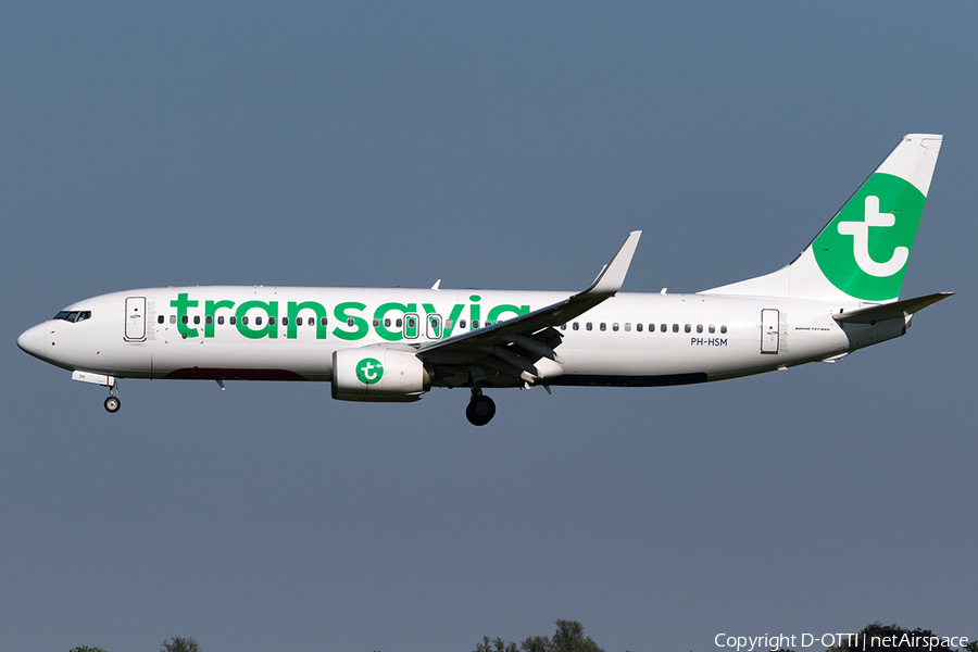 Transavia Boeing 737-8K2 (PH-HSM) | Photo 167011