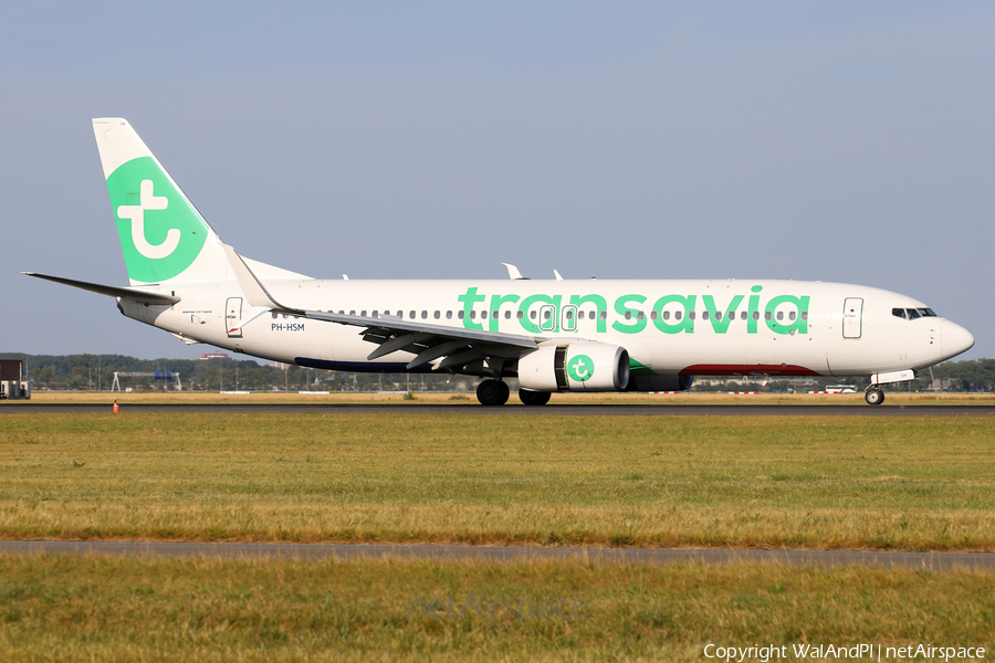 Transavia Boeing 737-8K2 (PH-HSM) | Photo 531491