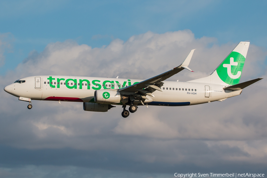 Transavia Boeing 737-8K2 (PH-HSM) | Photo 360421