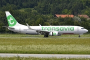 Transavia Boeing 737-8K2 (PH-HSM) at  Innsbruck - Kranebitten, Austria