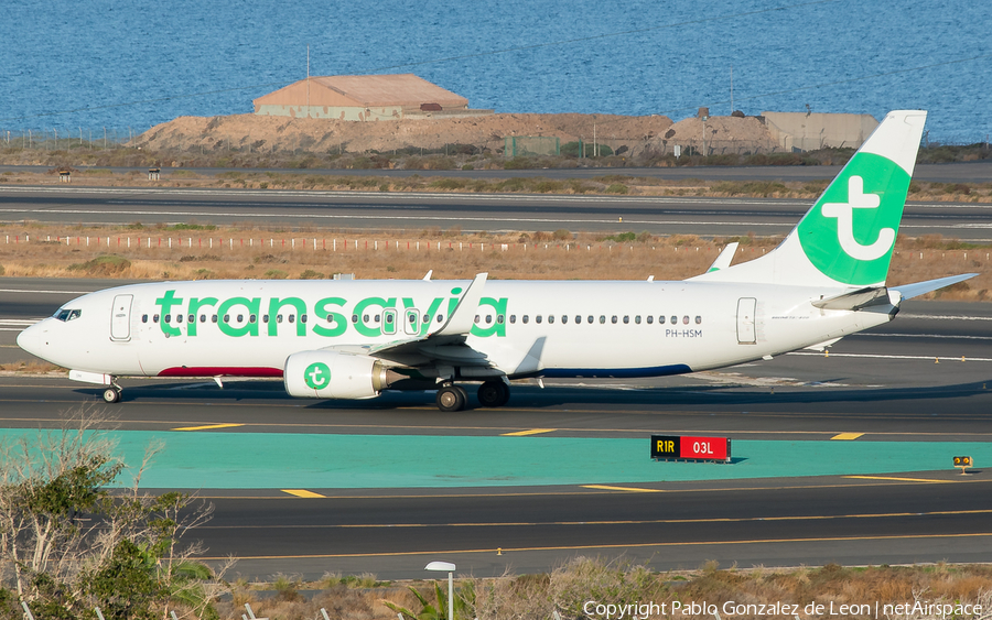 Transavia Boeing 737-8K2 (PH-HSM) | Photo 334601