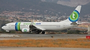 Transavia Boeing 737-8K2 (PH-HSW) at  Malaga, Spain