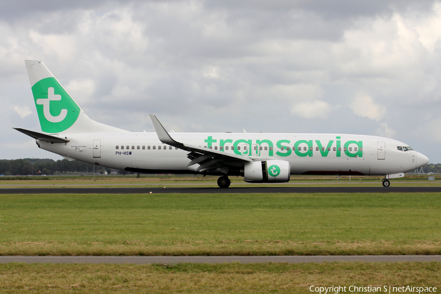 Transavia Boeing 737-8K2 (PH-HSW) | Photo 119772