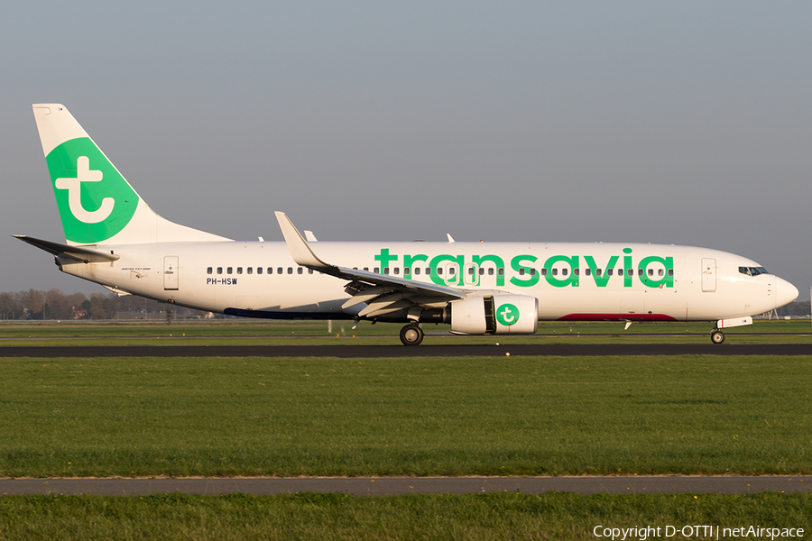 Transavia Boeing 737-8K2 (PH-HSW) | Photo 196018
