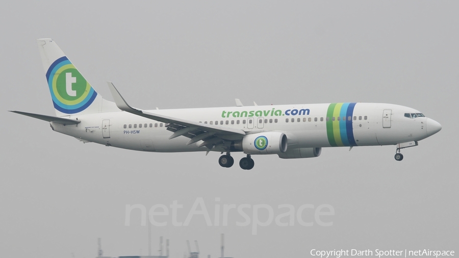 Transavia Boeing 737-8K2 (PH-HSW) | Photo 216607