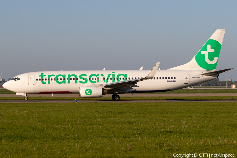 Transavia Boeing 737-8K2 (PH-HSW) | Photo 243460