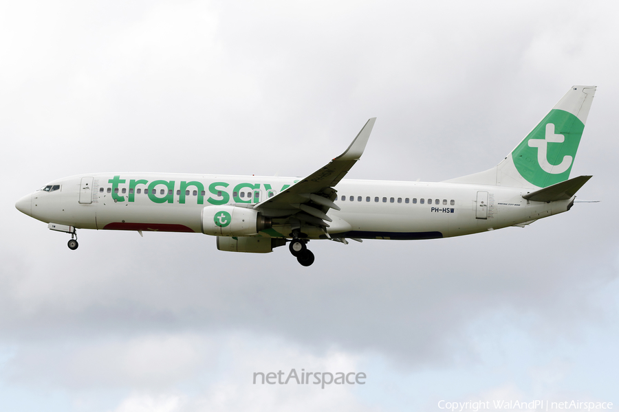 Transavia Boeing 737-8K2 (PH-HSW) | Photo 520605