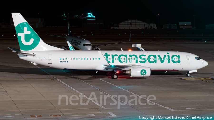 Transavia Boeing 737-8K2 (PH-HSW) | Photo 130674