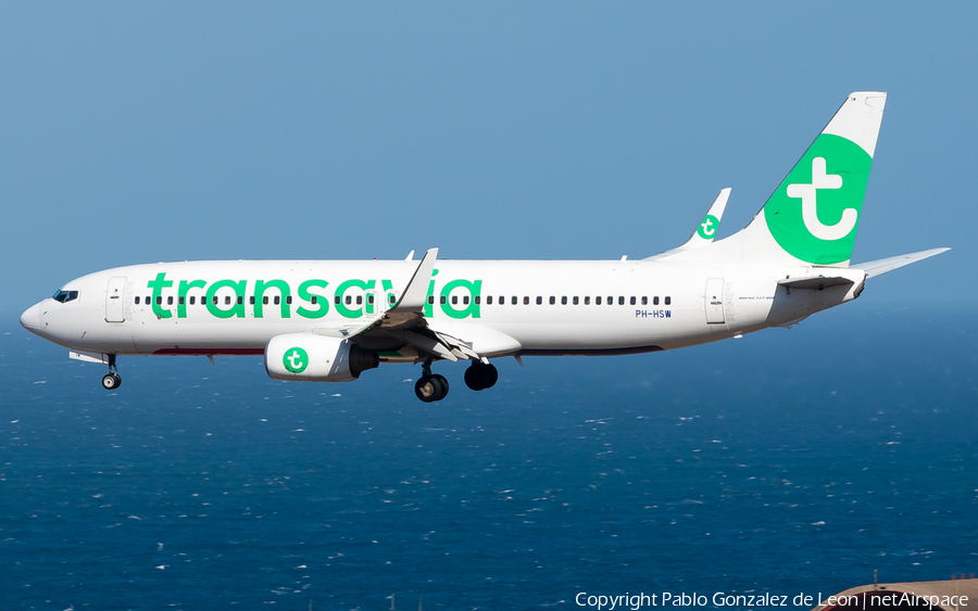 Transavia Boeing 737-8K2 (PH-HSW) | Photo 334602