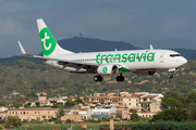 Transavia Boeing 737-8K2 (PH-HSW) at  Palma De Mallorca - Son San Juan, Spain