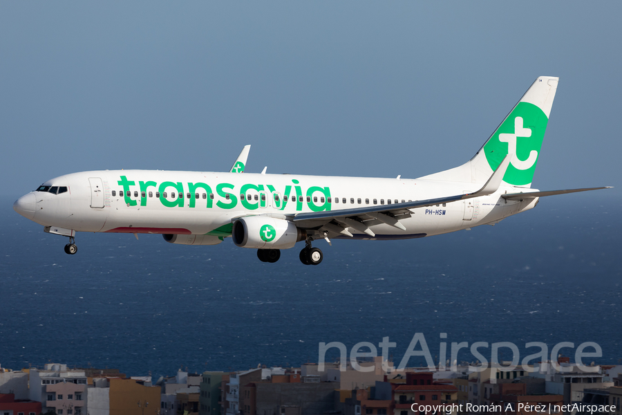 Transavia Boeing 737-8K2 (PH-HSW) | Photo 456982