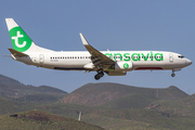 Transavia Boeing 737-8K2 (PH-HXA) at  Gran Canaria, Spain