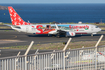 Transavia Boeing 737-8K2 (PH-HXA) at  Gran Canaria, Spain