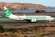 Transavia Boeing 737-8K2 (PH-HXA) at  Gran Canaria, Spain