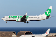 Transavia Boeing 737-8K2 (PH-HXB) at  Gran Canaria, Spain