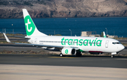 Transavia Boeing 737-8K2 (PH-HXC) at  Gran Canaria, Spain