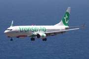 Transavia Boeing 737-8K2 (PH-HXC) at  La Palma (Santa Cruz de La Palma), Spain