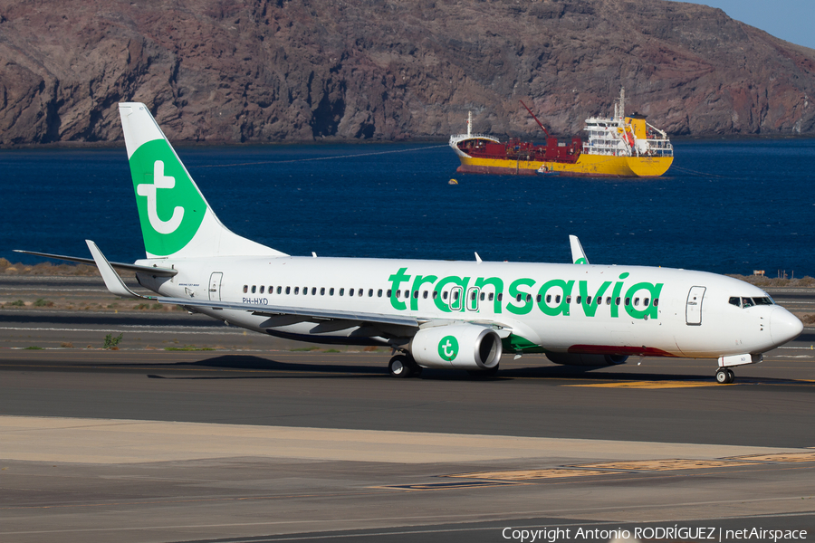 Transavia Boeing 737-8K2 (PH-HXD) | Photo 523762