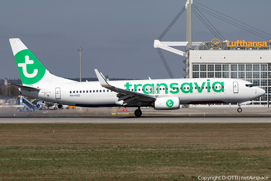 Transavia Boeing 737-8K2 (PH-HXD) | Photo 154066