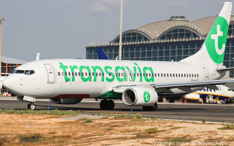 Transavia Boeing 737-8K2 (PH-HXE) | Photo 206494