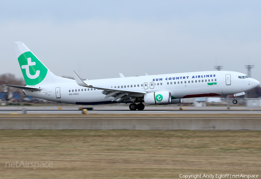 Sun Country Airlines (Transavia) Boeing 737-8K2 (PH-HXG) | Photo 199745