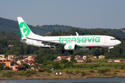 Transavia Boeing 737-8K2 (PH-HXG) at  Corfu - International, Greece