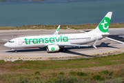 Transavia Boeing 737-8K2 (PH-HXG) at  Corfu - International, Greece