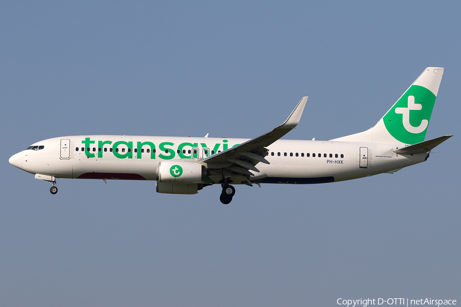 Transavia Boeing 737-8K2 (PH-HXK) | Photo 195769