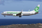 Transavia Boeing 737-8K2 (PH-HXK) at  Gran Canaria, Spain