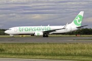 Transavia Boeing 737-8K2 (PH-HXK) at  Luxembourg - Findel, Luxembourg