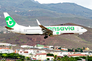 Transavia Boeing 737-8K2 (PH-HXL) at  Gran Canaria, Spain