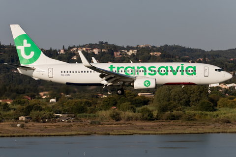 Transavia Boeing 737-8K2 (PH-HXN) at  Corfu - International, Greece