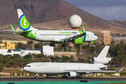 Transavia Boeing 737-8K2 (PH-HZA) at  Gran Canaria, Spain