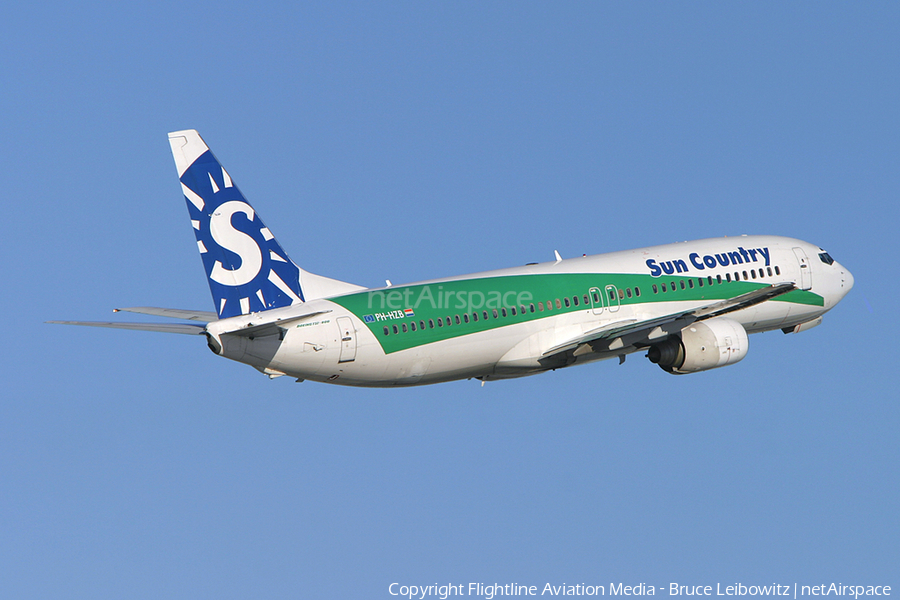 Sun Country Airlines Boeing 737-8K2 (PH-HZB) | Photo 179712