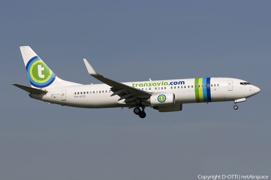 Transavia Boeing 737-8K2 (PH-HZD) | Photo 277905