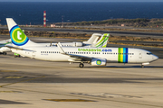 Transavia Boeing 737-8K2 (PH-HZD) at  Gran Canaria, Spain