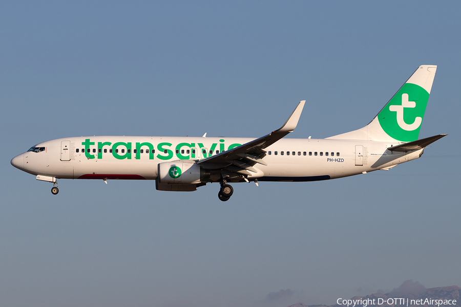 Transavia Boeing 737-8K2 (PH-HZD) | Photo 356104