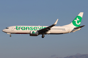 Transavia Boeing 737-8K2 (PH-HZD) at  Palma De Mallorca - Son San Juan, Spain