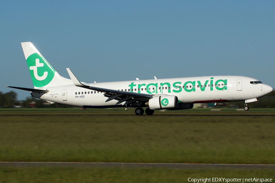 Transavia Boeing 737-8K2 (PH-HZE) | Photo 291580
